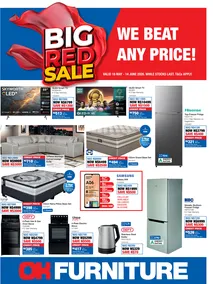 OK Furniture Namibia : Big Red Sale (18 May - 14 June 2026)