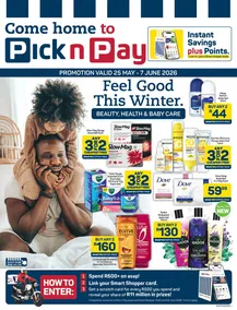 Pick n Pay : Health & Beauty (25 May - 07 June 2026)