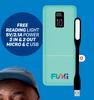 Funki 10000 mAh Powerbank Pastille + Light
