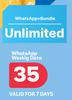 Whatsapp Weekly Data-Unlimited
