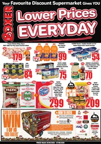 Boxer Super Stores Gauteng : Lower Prices Everyday (25 May - 07 June 2026)