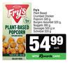 Fry's Plant Based Crumbed Chicken Popcorn 300g, Burgers Assorted 320g, Nuggets 380g, Sausages 500g-E