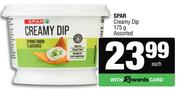 Spar Creamy Dip Assorted-175g Each