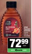 Spar Signature Selection Honey Assorted-340g Each