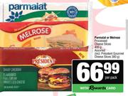 Parmalat Or Melrose Processed Cheese Slices Assorted-Per Pack