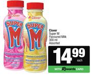 Clover Super M Flavoured Milk Assorted-300ml Each