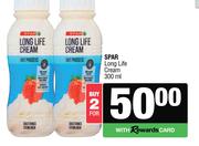 Spar Long Life Cream-For 2 x 300ml