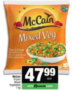 McCain Frozen Mixed Vegetables-1kg Each