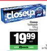 Closeup Toothpaste Assorted-125g 