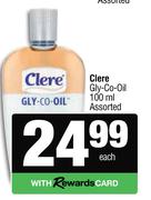 Clere Gly-Co-Oil Assorted-100ml