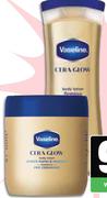 Vaseline Cera Glow Body Lotion Or Cream Assorted-40mml Each