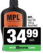MPL Hair Oil Assorted-125g 