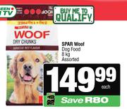 Spar Woof Dog Food Assorted-8Kg