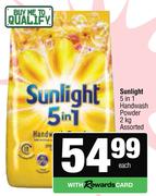 Sunlight 5 In 1 Handwash Powder Assorted-2kg