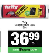 Tuffy Budget Refuse Bags-20s Pack