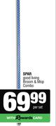 Spar Good Living Broom & Mop Combo-Per Set