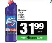 Domestos Thick Bleach Assorted-750ml