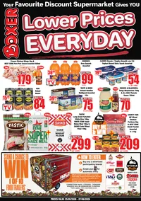 Boxer Super Stores Western Cape : Lower Prices Everyday (25 May - 07 June 2026)