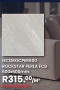 1Ecorocper 600 Rockstar Perla FCB 600 x 600mm-Per M²