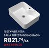 1BERXWBTA08A Talia Freestanding Basin-Each