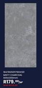 Misty Charcoal 600 x 120mm 1RATRG5011760X1200-Per Sqm