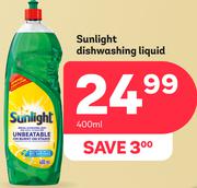 Sunlight Dishwashing Liquid-400ml
