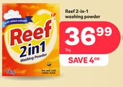 Reef 2-In-1 Washing Powder-1kg