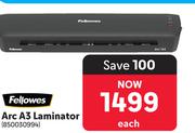 Fellowes Arc A3 Laminator 850030994
