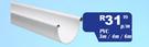 Gutter (PVC) 3m/4m/6m-Per m