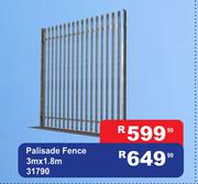 Palisade Fence 3m x 1.8m 31790