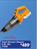 Ingco Hand Vacuum Cleaner 0.5L 20V 31550
