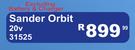 Ingco Sander Orbit 20V 31525