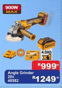 Ingco Angle Grinder 20V 48582