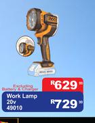 Ingco Work Lamp 20V 49010