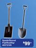 Spade/Shovel Flat/Rnd/Sqr 40572/3/8