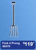 Fork 4 Prong 40470