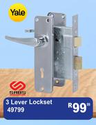 Yale 3 Lever Lockset 49799