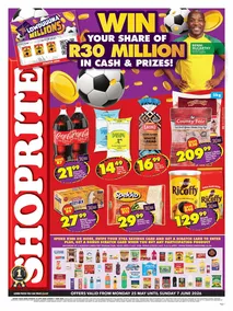 Shoprite Western Cape : Low Prices (25 May - 07 June 2026)