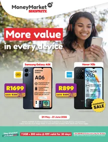 Shoprite : Money Market (24 May - 21 June 2026)