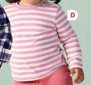 Baby Girls Long Sleeve Tops 0-24 Months-Each