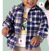 Baby Boys Long Sleeve Shirts 3-24 Months-Each
