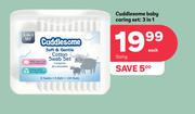 Cuddlesome Baby Caring Set 3 In 1 Sizing