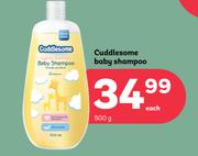 Cuddlesome Baby Shampoo-For 2 x 500ml