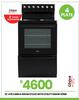 Univa 60cm Stove With Utility Draw U116B 21-476