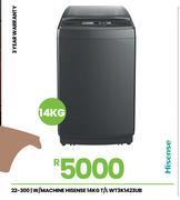 Hisense 14Kg T/L W/Machine WT3K1423UB 22-300