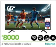 Hisense 65" UHD 4K Smart Television 23-722