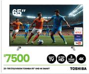 Toshiba 65" UHD 4K Smart Television-23-789
