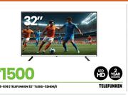 Telefunken 32" TLEDD TV 32HDB/E 23-836
