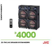 JVC Speaker System N629PB 23-794
