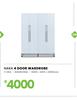 Nara Bedroom 4 Door Wardrobe 1600 x 450 x 2100mm 1-284